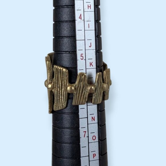 V. 925 Fence Post Ring - Picture 7 of 9